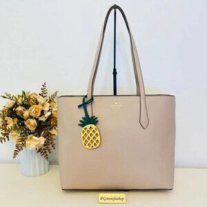 Kate spade purse marlee large tote shoulder bag warm beige